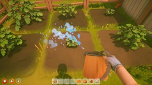 Solarpunk game online co-op building